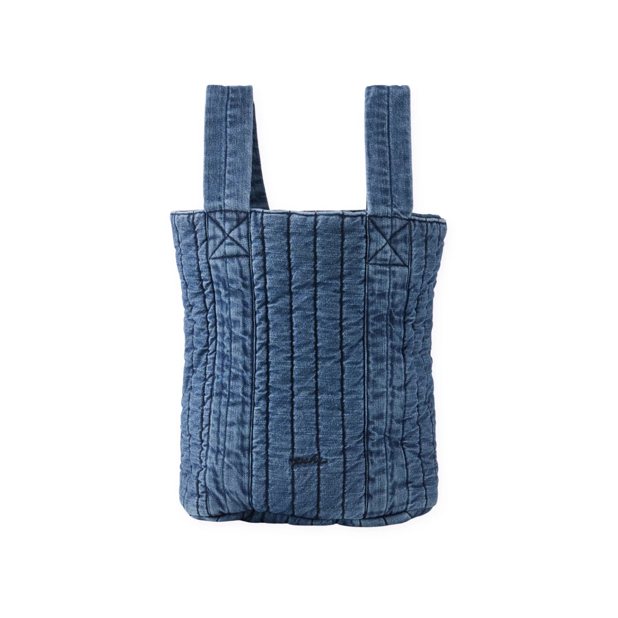 Pehr denim stroller bag, vintage wash